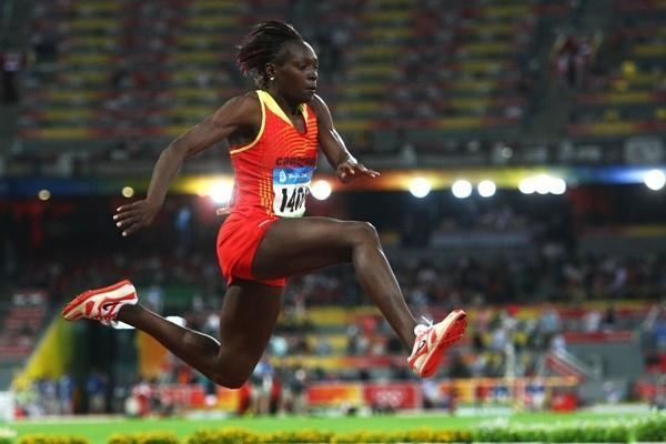 Françoise Mbango Etone Mbango Etone makes history as she becomes first Athens champion to