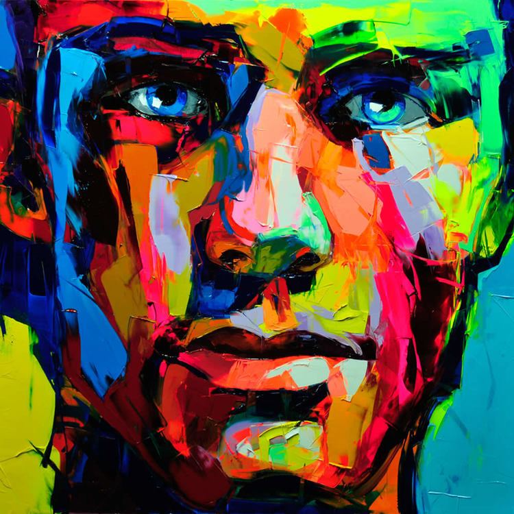 Françoise Nielly QampA with Knife Painter Francoise Nielly Illusion Magazine
