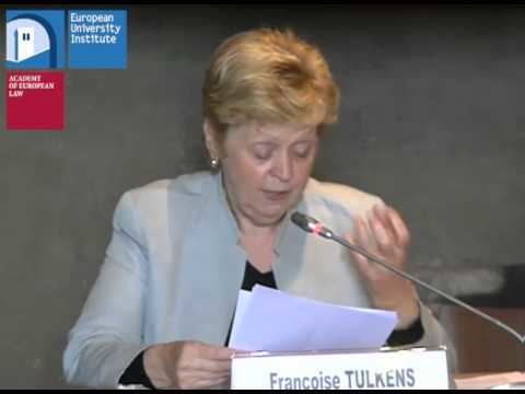 Françoise Tulkens Franoise Tulkens Human Rights Law Distinguished Lecture YouTube