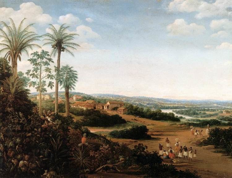 Frans Post FileFrans Post The Home of a quotLabradorquot in Brazil