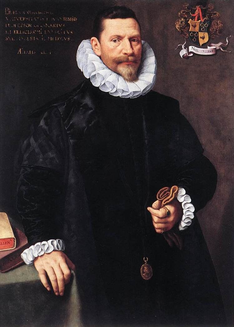 Frans Pourbus the Younger Portrait of Petrus Ricardus by POURBUS Frans the Younger