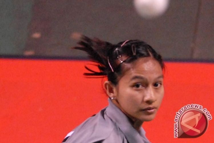 Fransisca Ratnasari All Indonesian final in womens singles ANTARA News