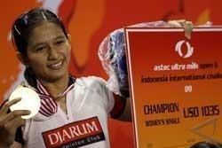 Fransisca Ratnasari Fransiska Juarai Astec Indonesia International Challenge ANTARA News