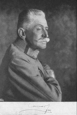 Franz Conrad von Hötzendorf AustroHungarian Army Field Marshal Conrad von Htzendorf