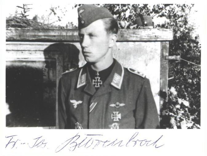 Franz-Josef Beerenbrock Military Autographs