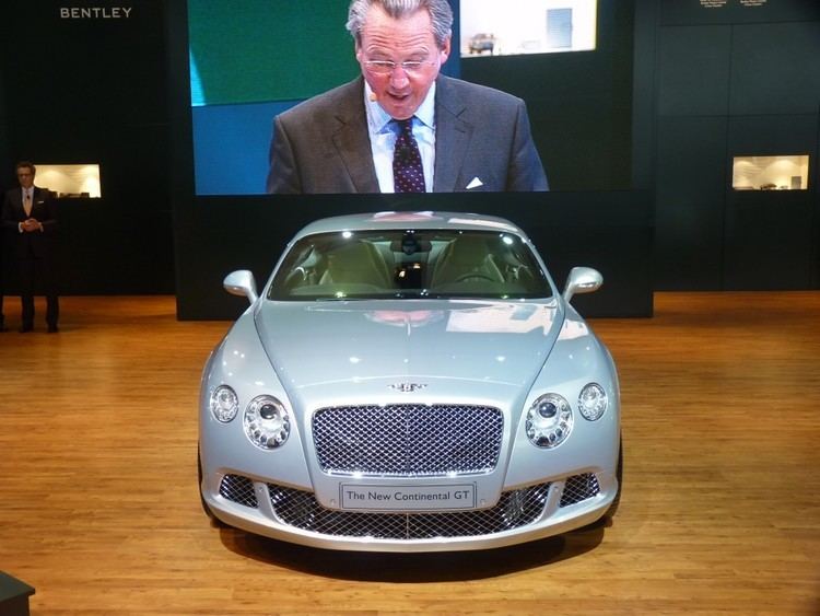 Franz-Josef Paefgen 2011 Detroit Auto Show Bentley CEO Departs During Booming