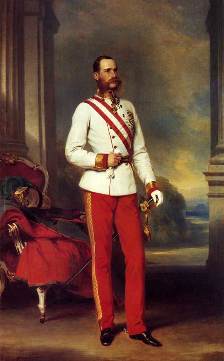 Franz Joseph (artist) Franz Joseph I Emperor of Austria Winterhalter Franz Xaver