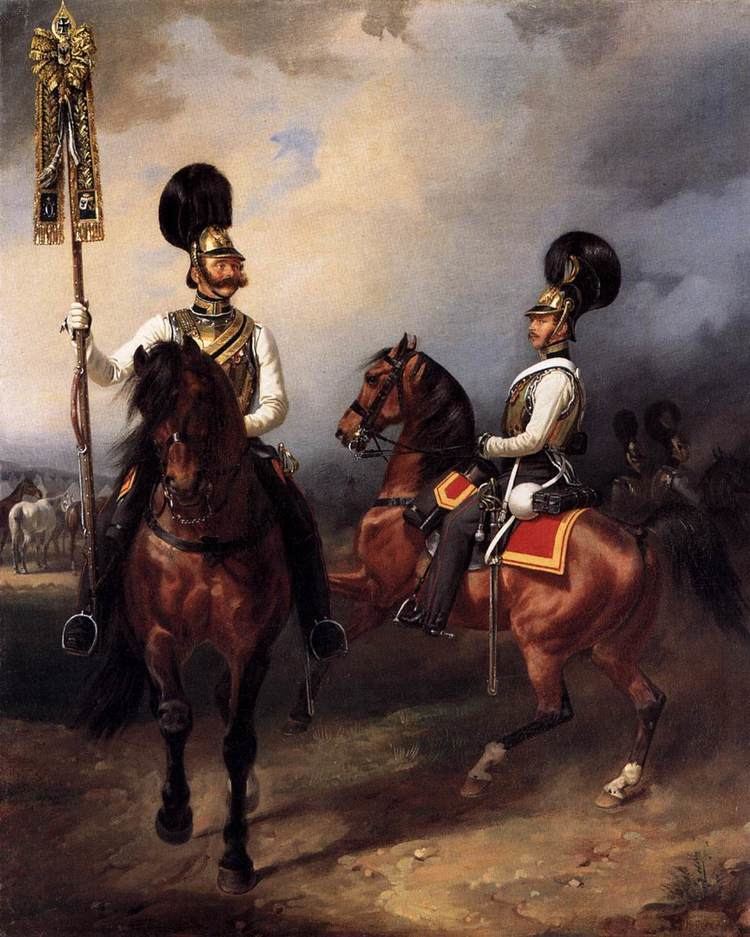 Franz Krüger FileFranz Krger Two Cuirassiers from the Regiment of Czar