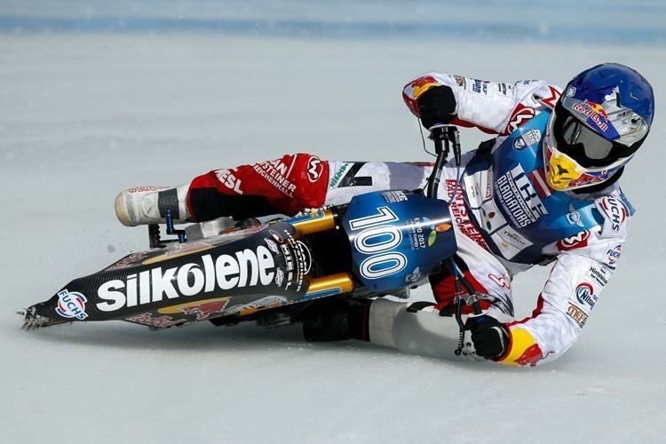 Franz Zorn EisGP Almaty Franz Zorn verpasste knapp das PodestEisspeedwayGP