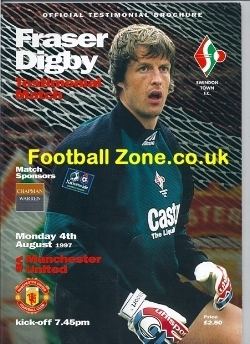Fraser Digby Fraser Digby Testimonial Swindon Town 1997 Football