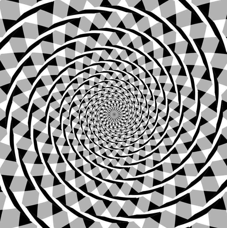 Fraser spiral illusion