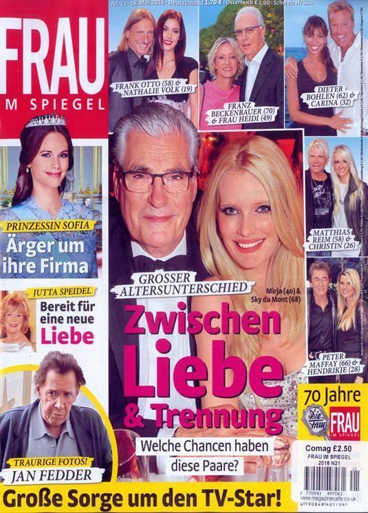 Frau im Spiegel Frau Im Spiegel Magazine Subscription Buy at Newsstandcouk German