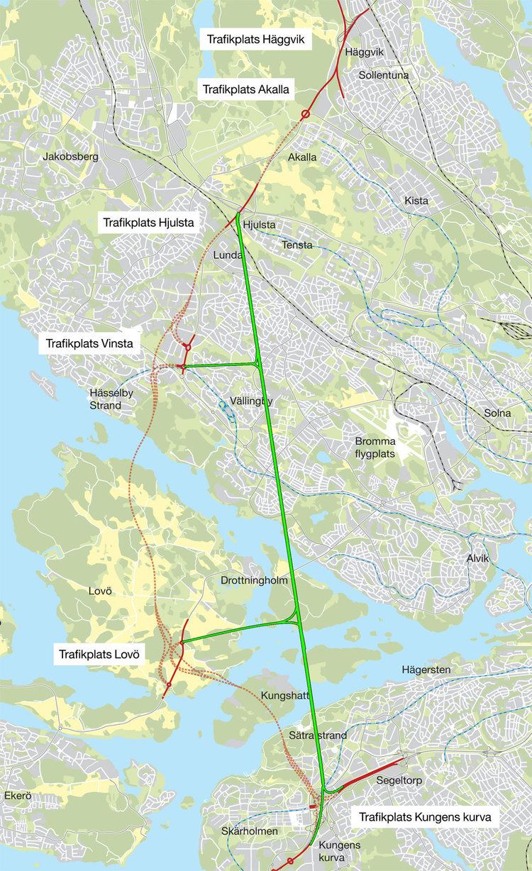 Förbifart Stockholm Tunnelseende YIMBY Stockholm