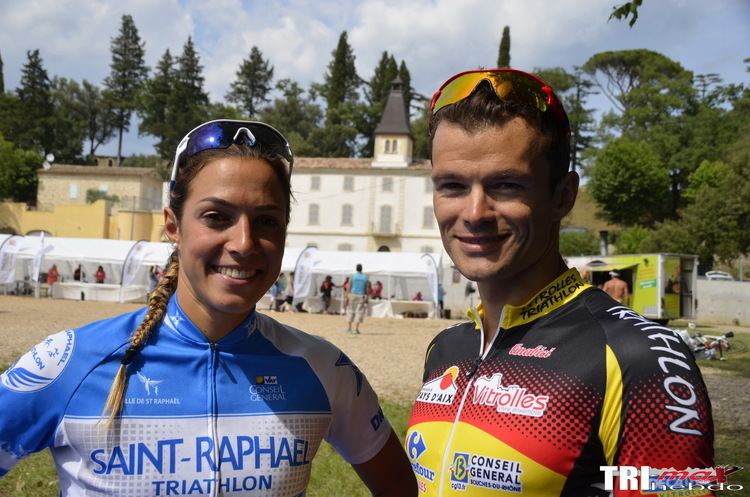 Frédéric Belaubre Victoire de Frdric Belaubre et Charlotte Morel au triathlon M du