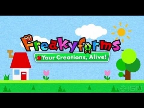 Freakyforms: Your Creations, Alive! Freakyforms Your Creations Alive 3DS Trailer YouTube