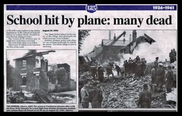 Freckleton air disaster This Day in History The Freckleton Air Disaster Tara Ross