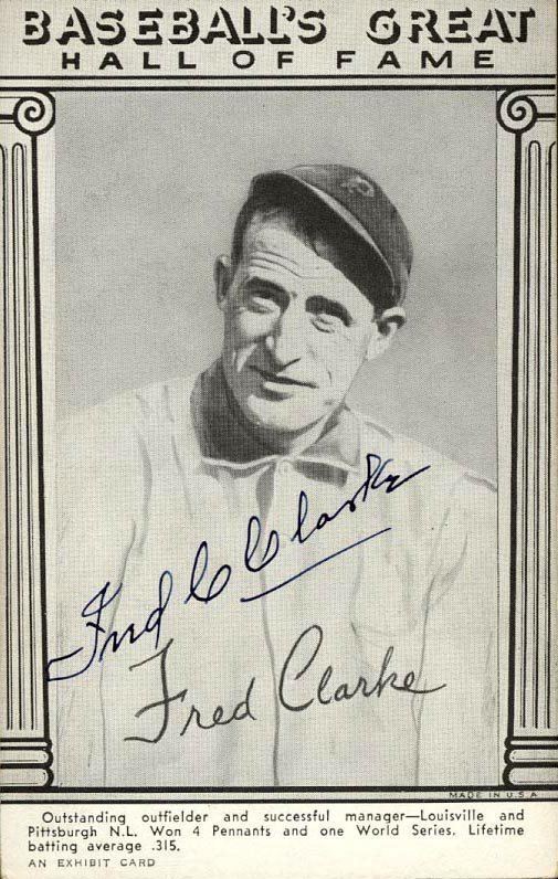 Fred Clarke PSA AutographFacts Fred Clarke
