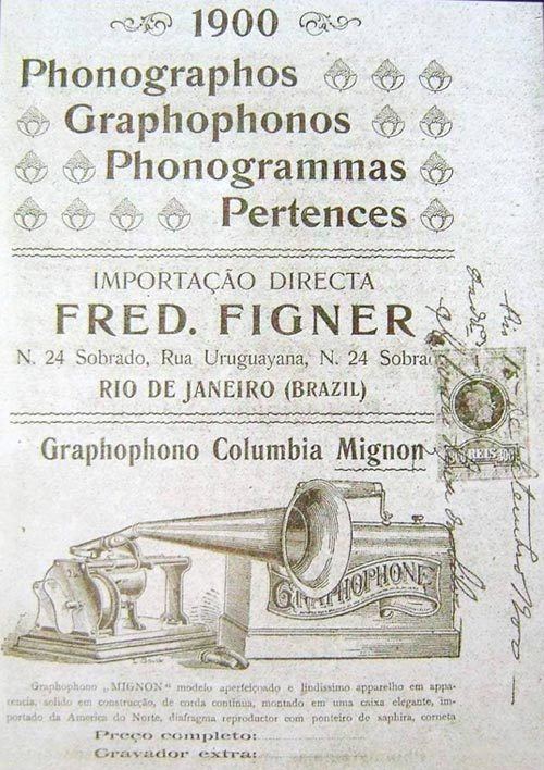 Fred Figner Fred Figner o gramofone e os primeiros discos Caros Ouvintes