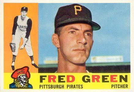 Fred Green (baseball) 1960 Topps Fred Green 272 Baseball Card Value Price Guide
