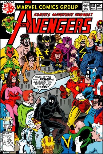 Fred Hembeck avengers 181 colour cover redo by hembeck amp parnell