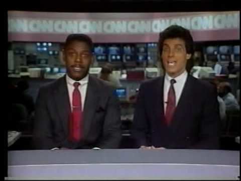 Fred Hickman CNN Sports Promo Blooper with Nick Charles and Fred
