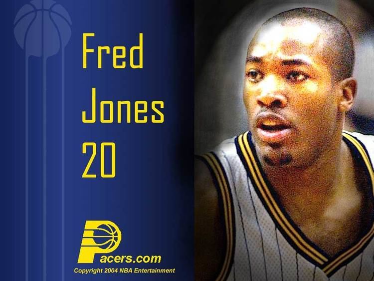 Fred Jones (basketball) wwwnbacommediapacers1024fjones0405jpg