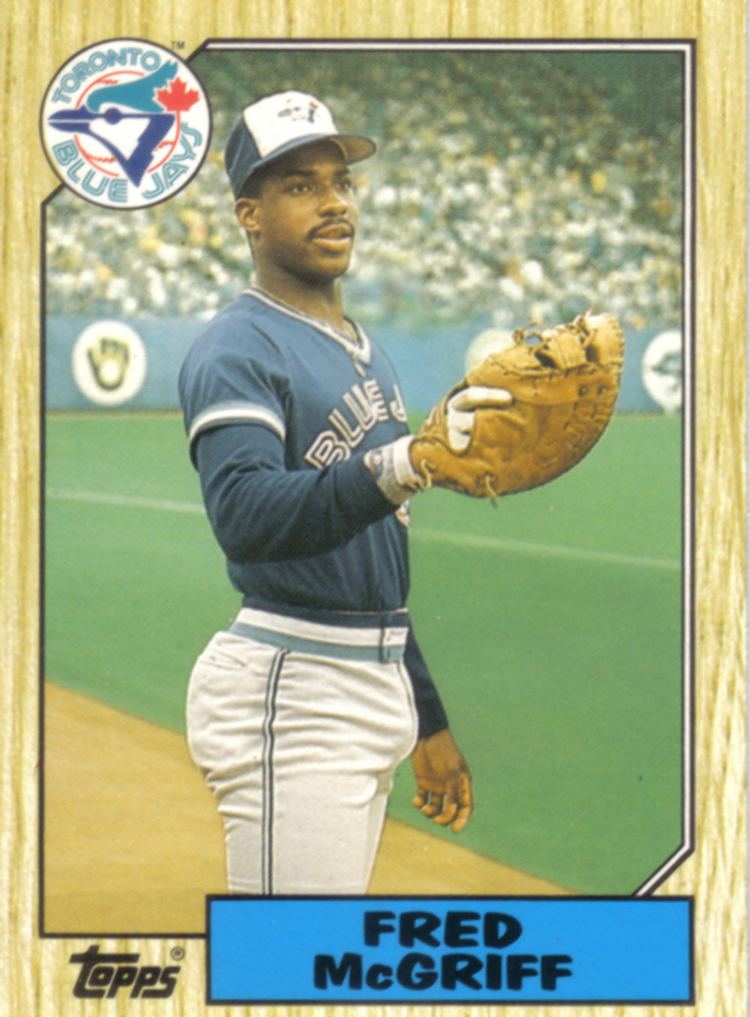 Fred McGriff 1987 Topps Fred McGriff Baseball Cards Pinterest Baseball cards
