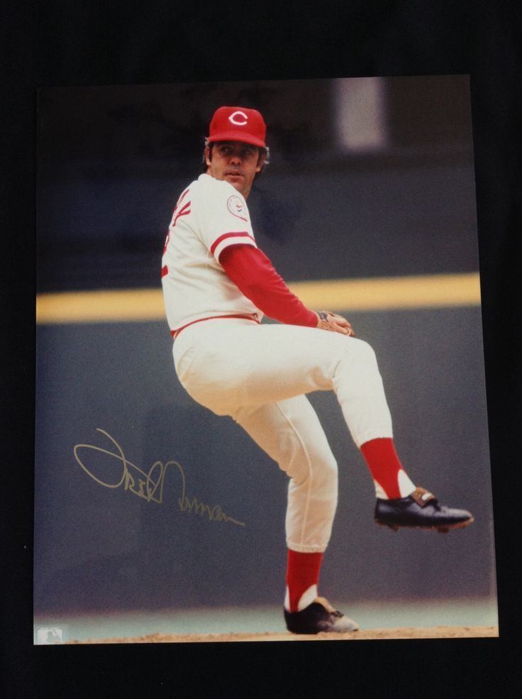 Fred Norman Cincinnati Reds pitcher Fred Norman autograph 8x10 photo