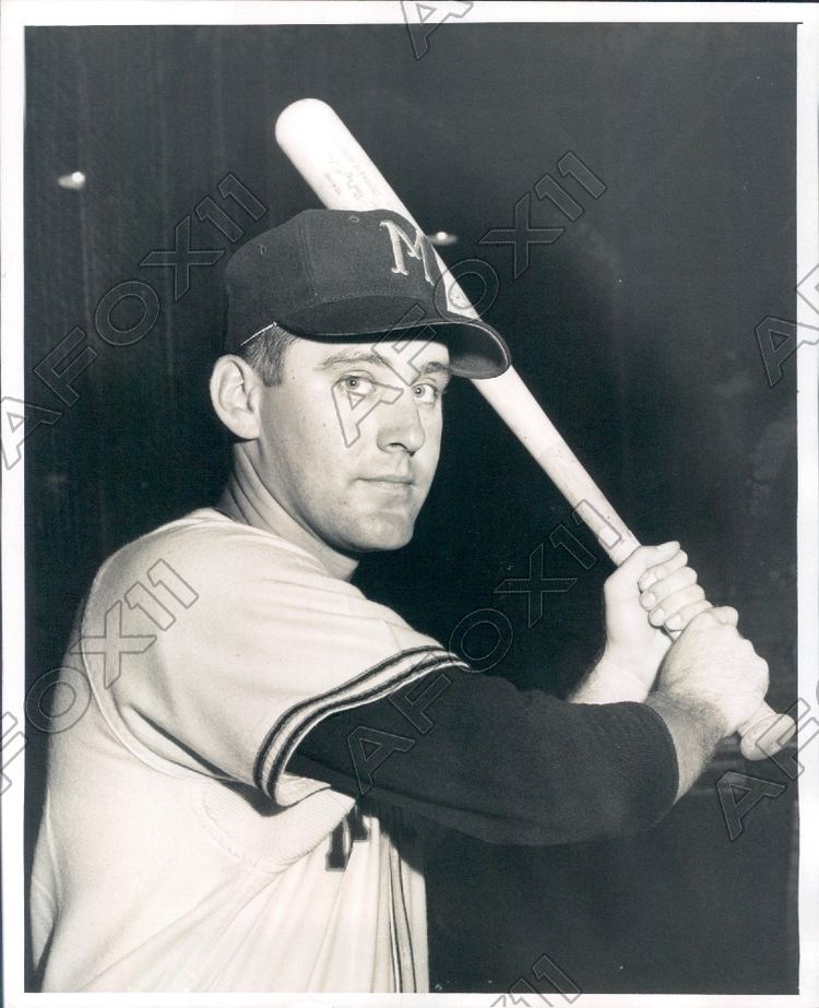 Fred Richards (baseball) Minneapolis Millers Baseball Player Fred Richards Press Photo eBay