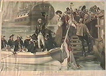 Fred Roe Roe Good bye My Lads Admiral Nelson leaving Portsmouth for Trafalgar