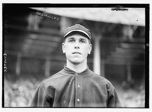 Fred Snodgrass Fred Snodgrass New York NL baseball at the 1911 World