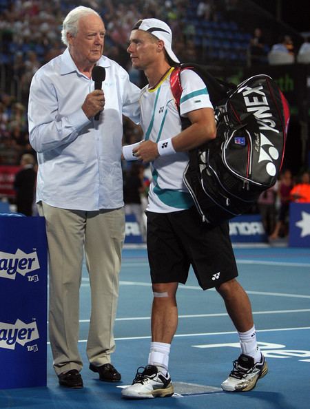Fred Stolle Lleyton Hewitt and Fred Stolle Photos Zimbio