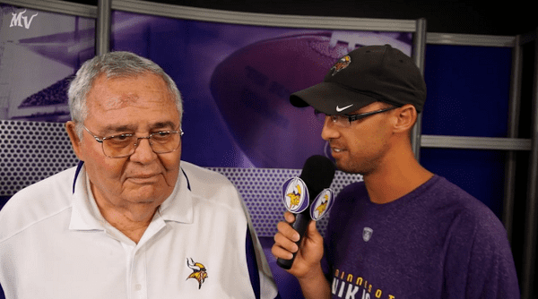 Fred Zamberletti Minnesota Vikings on Twitter Fred Zamberletti reacts to