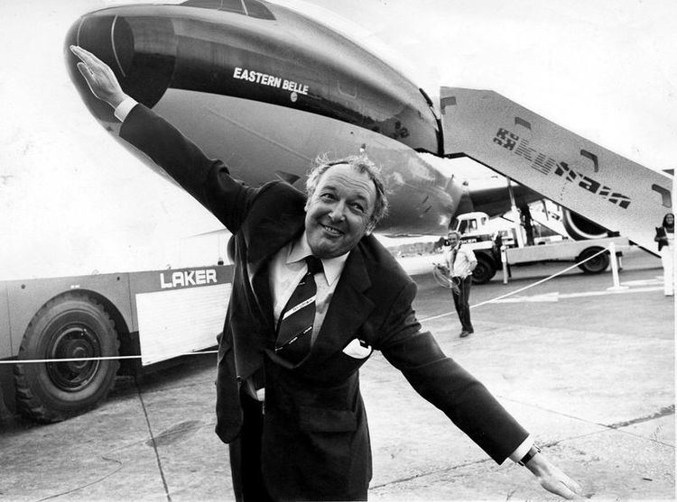 Freddie Laker In memory of Laker Airways and Skytrain the birth of