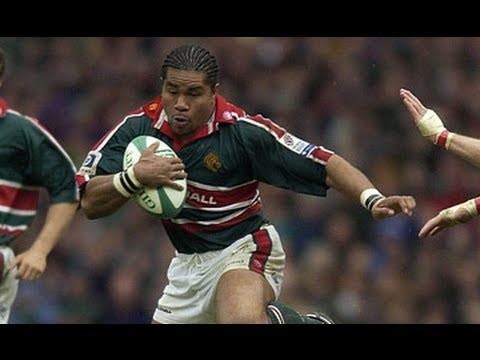 Freddie Tuilagi FREDDIE TUILAGI runs over Ronan O39Gara and others 2003