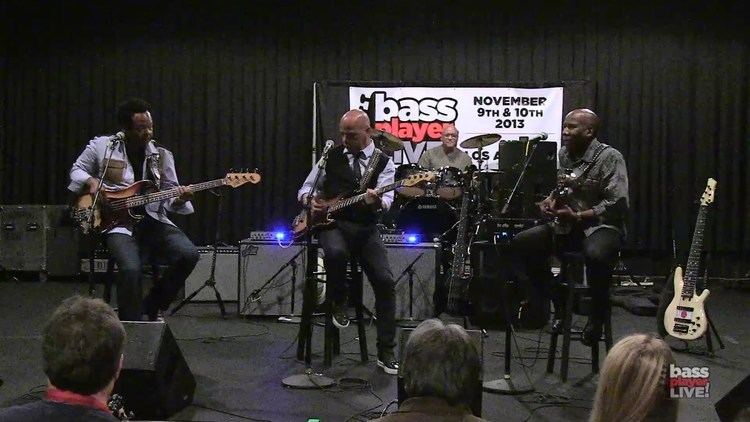 Freddie Washington (bassist) Rickey Minor Freddie Washington and Nathan East at Bass