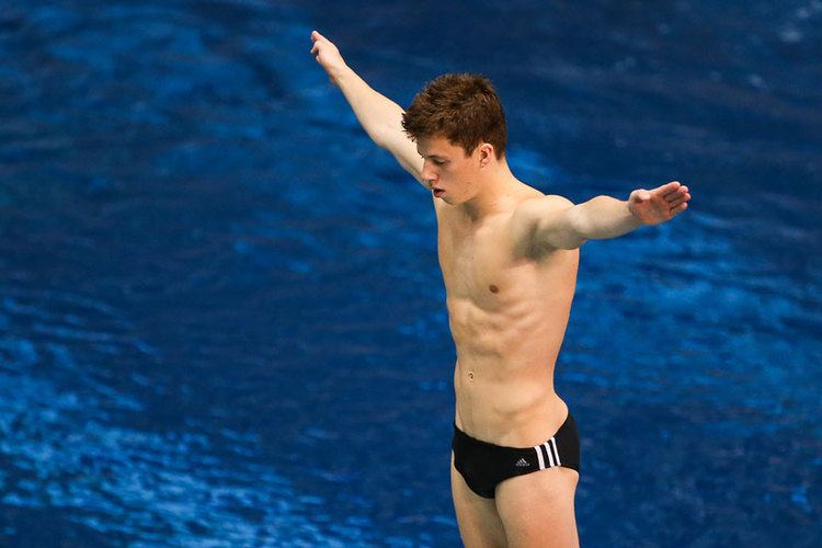 Freddie Woodward Woodward stars on first day of diving in Sheffield