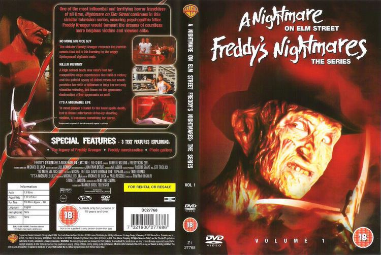 Freddy's Nightmares Freddy39s Nightmares Home Video Nightmare on Elm Street Companion