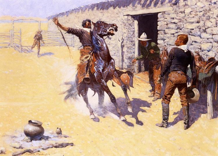 Frederic Remington Frederic Remington Paintings AmericanPictureLinksCom