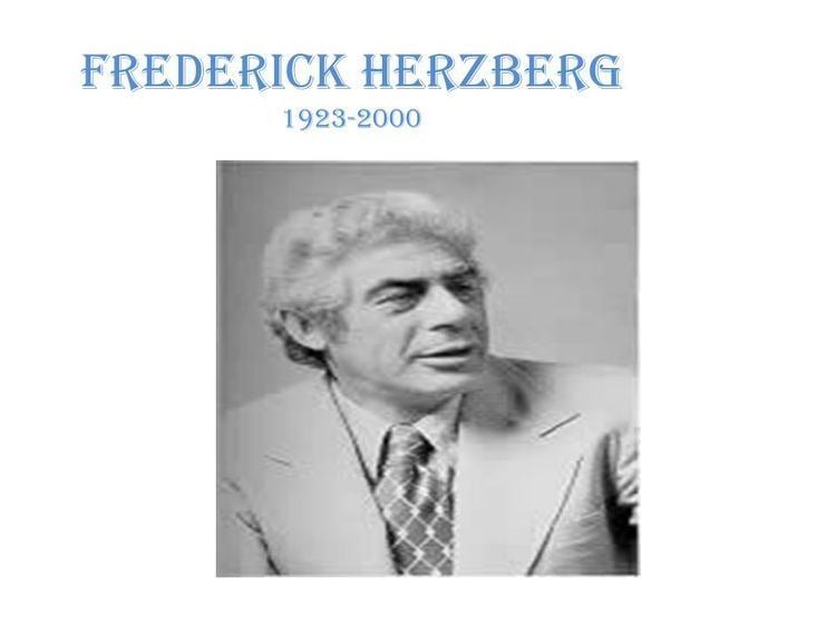 Frederick Herzberg Frederick Herzberg ppt video online download