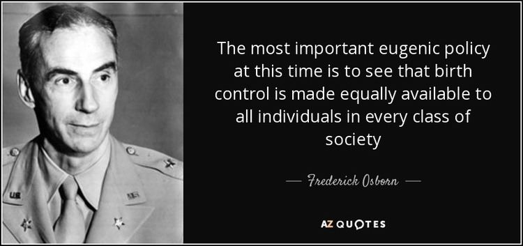 Frederick Osborn QUOTES BY FREDERICK OSBORN AZ Quotes