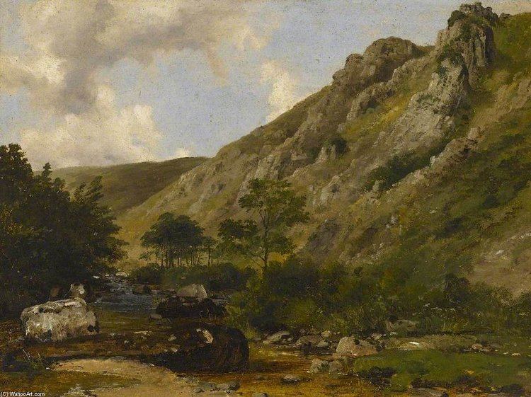 Frederick Richard Lee The River Teign South Devonquot by Frederick Richard Lee