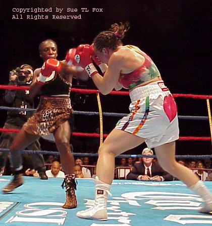 Fredia Gibbs Womens Boxing Gallery Sumya Anani vs Fredia Gibbs