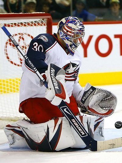 Fredrik Norrena Columbus Blue Jackets goaltending history Fredrik Norrena