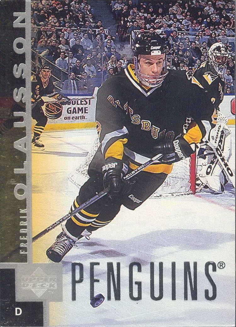 Fredrik Olausson Fredrik Olausson Players cards since 1996 1999 penguins
