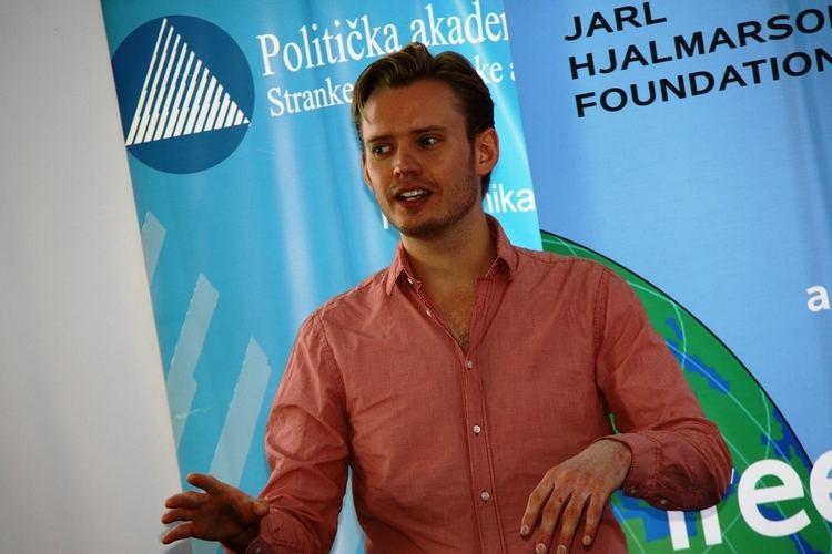 Fredrik Schulte Youth conference on ideology and democracy in BiH Jarl Hjalmarson