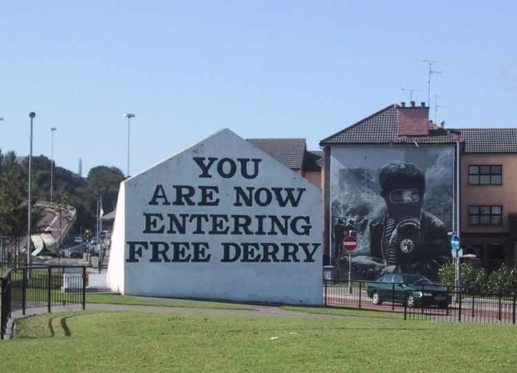 Free Derry You Are Now Entering Free Derry Northern Ireland39s Wall Murals