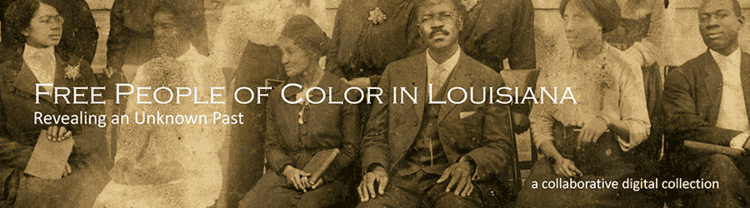 Free people of color Free People of Color in Louisiana