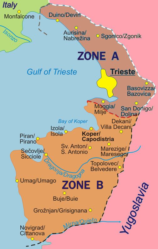 Free Territory of Trieste FileFree Territory of Trieste mappng Wikimedia Commons
