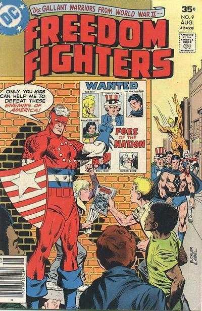 Freedom Fighters (comics) Freedom Fighters Comic Books for Sale Buy old Freedom Fighters